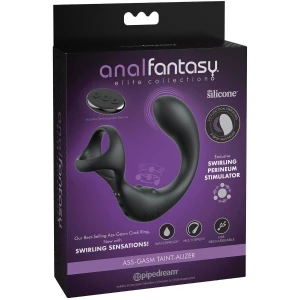 COLEÃÃO ANAL FANTASY ELITE - MASSAGEADOR ANAL VIBRANTE COM CONTROLE REMOTO